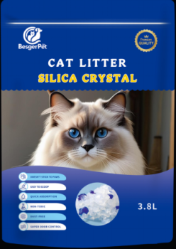 Katzenstreu Silica 3,8 Liter – Super saugfähig & 99 % staubfrei